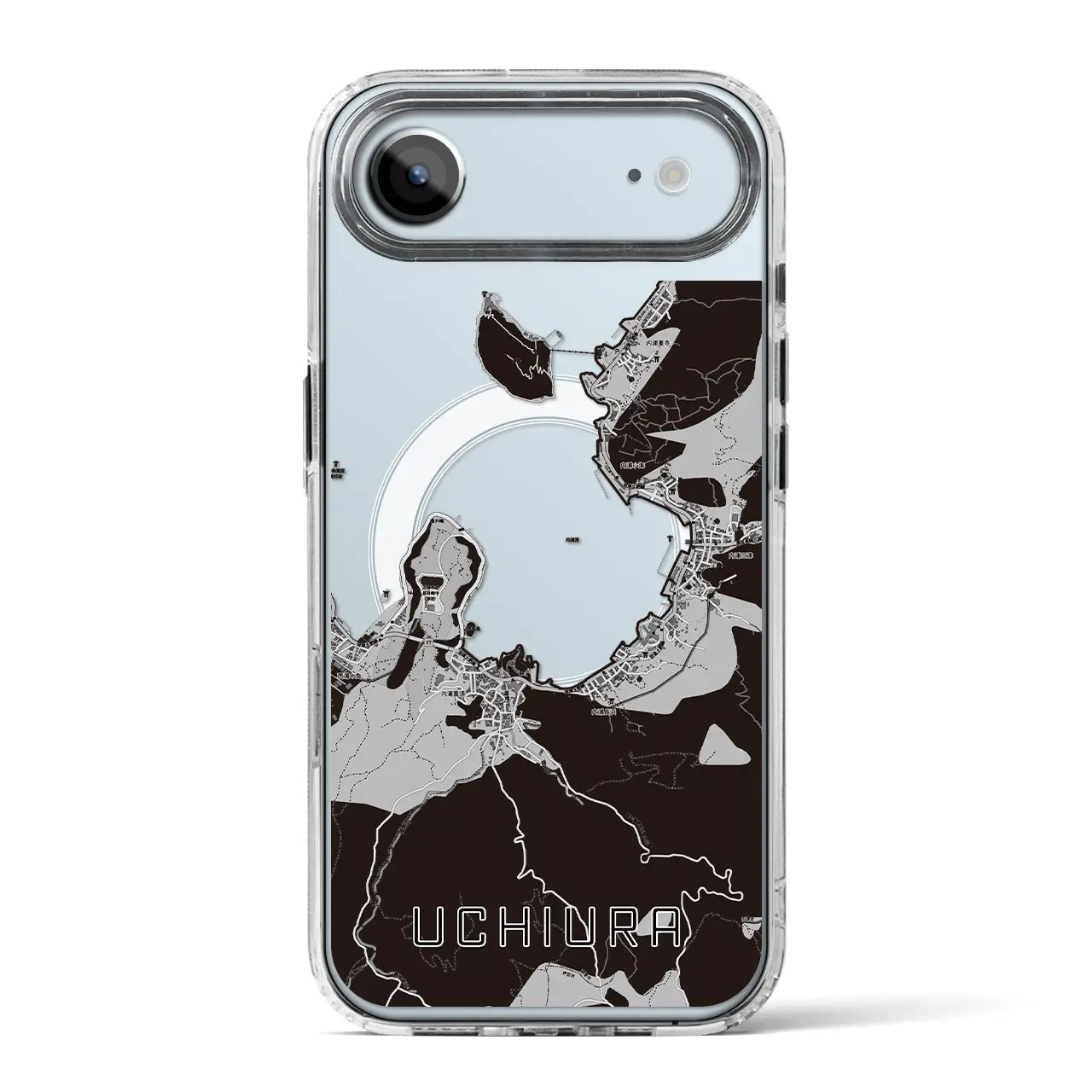 【内浦(静岡県)】地図柄iPhoneケース(MagSafeタイプ)