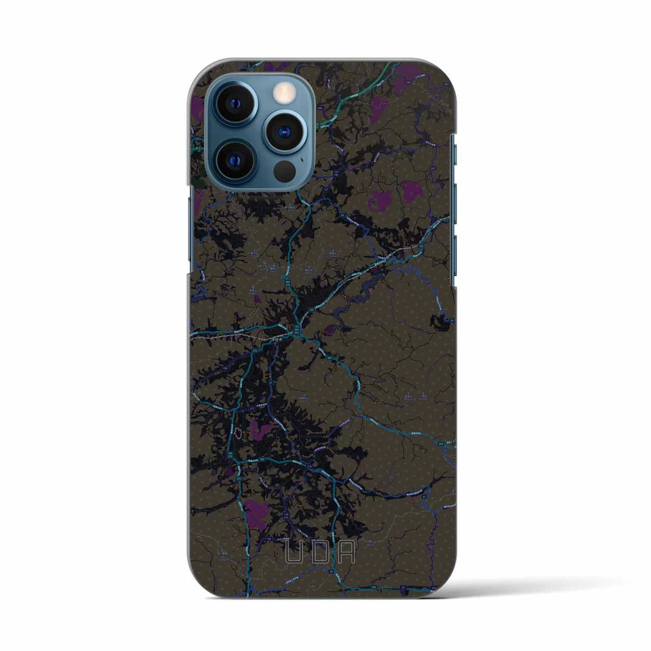 【宇陀(奈良県)】地図柄iPhoneケース(バックカバータイプ)