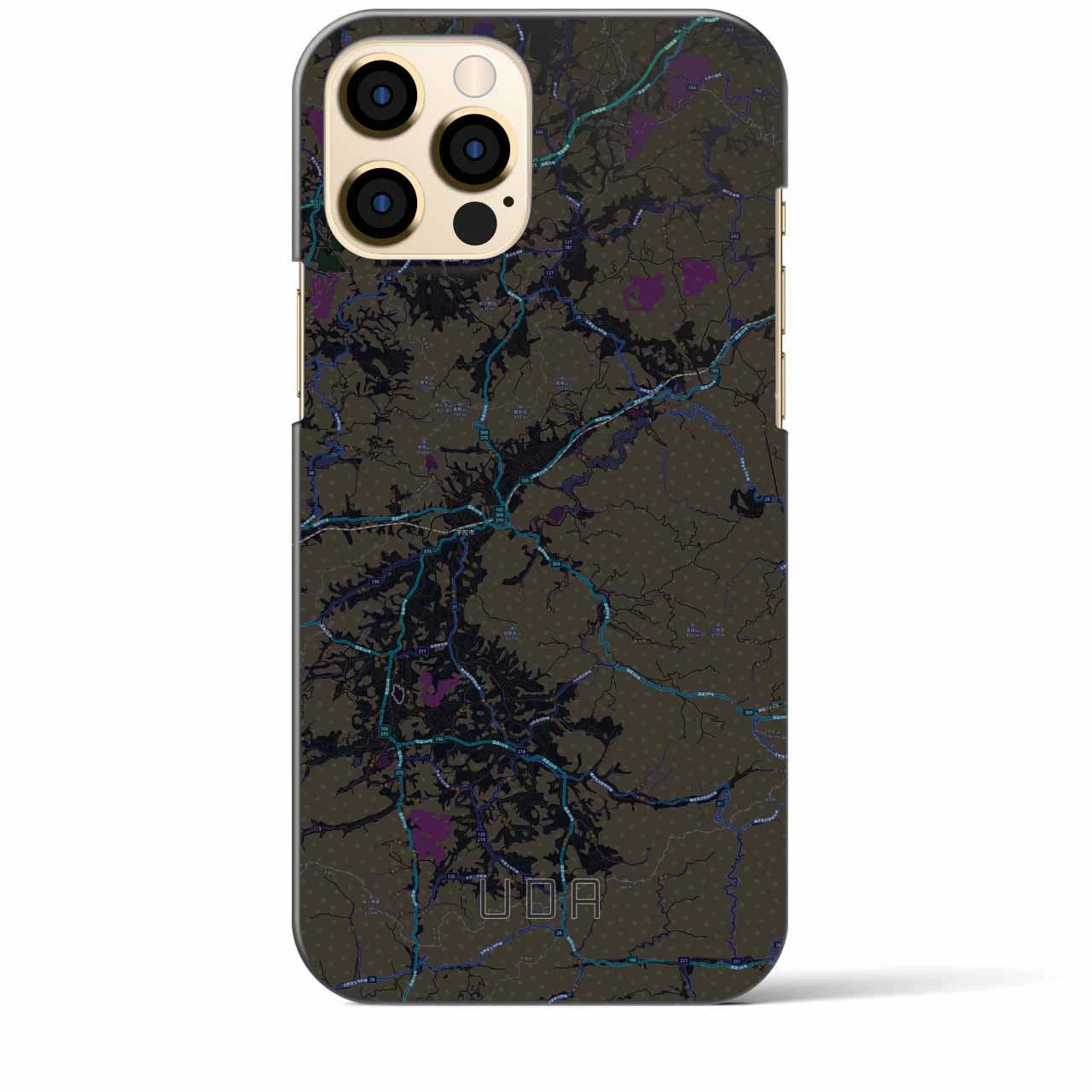 【宇陀(奈良県)】地図柄iPhoneケース(バックカバータイプ)