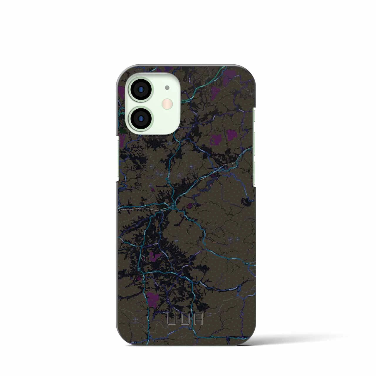 【宇陀(奈良県)】地図柄iPhoneケース(バックカバータイプ)