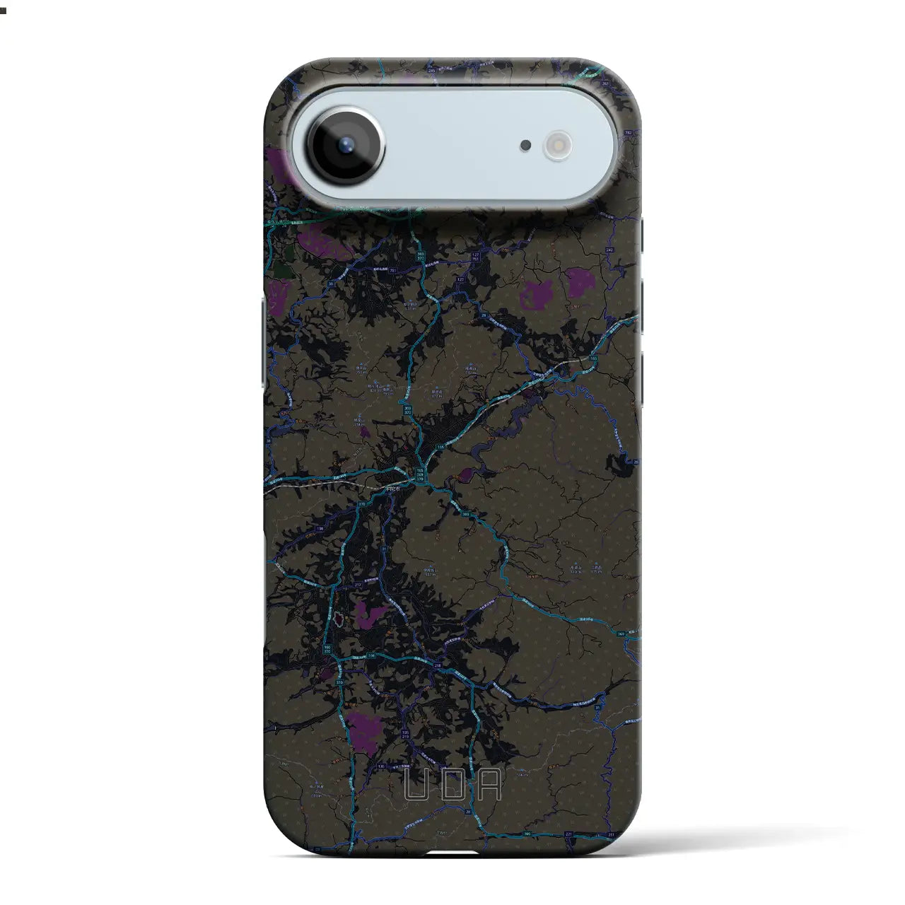 【宇陀(奈良県)】地図柄iPhoneケース(バックカバータイプ)