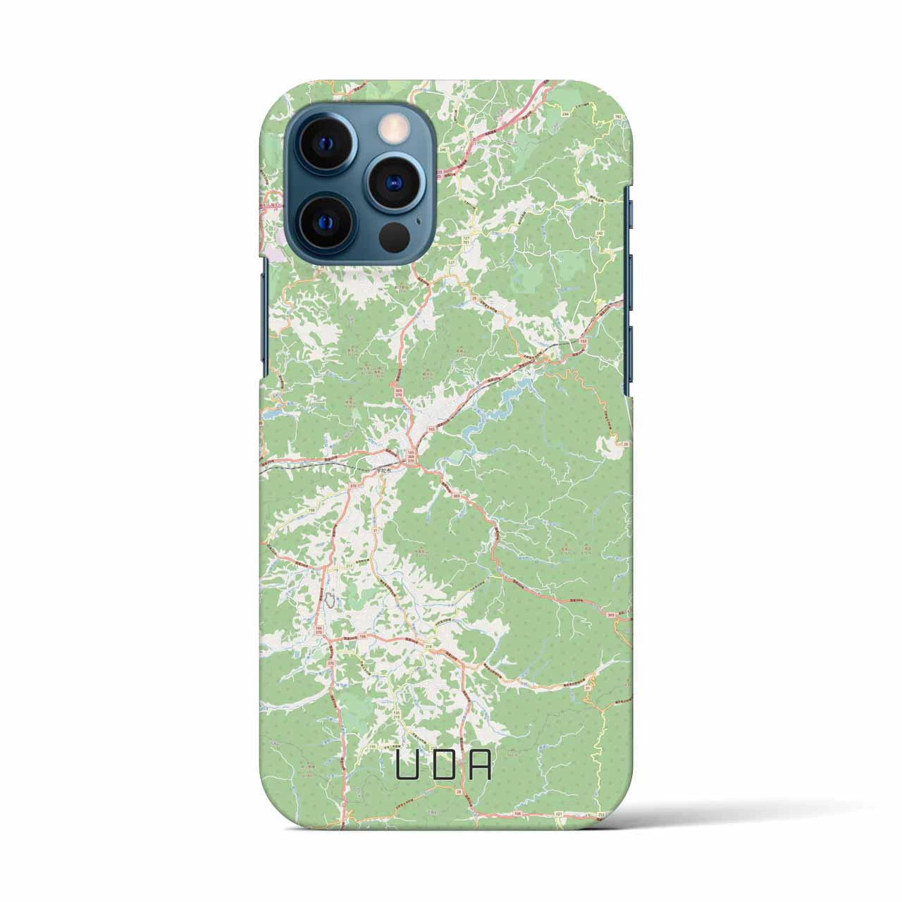 【宇陀(奈良県)】地図柄iPhoneケース(バックカバータイプ)
