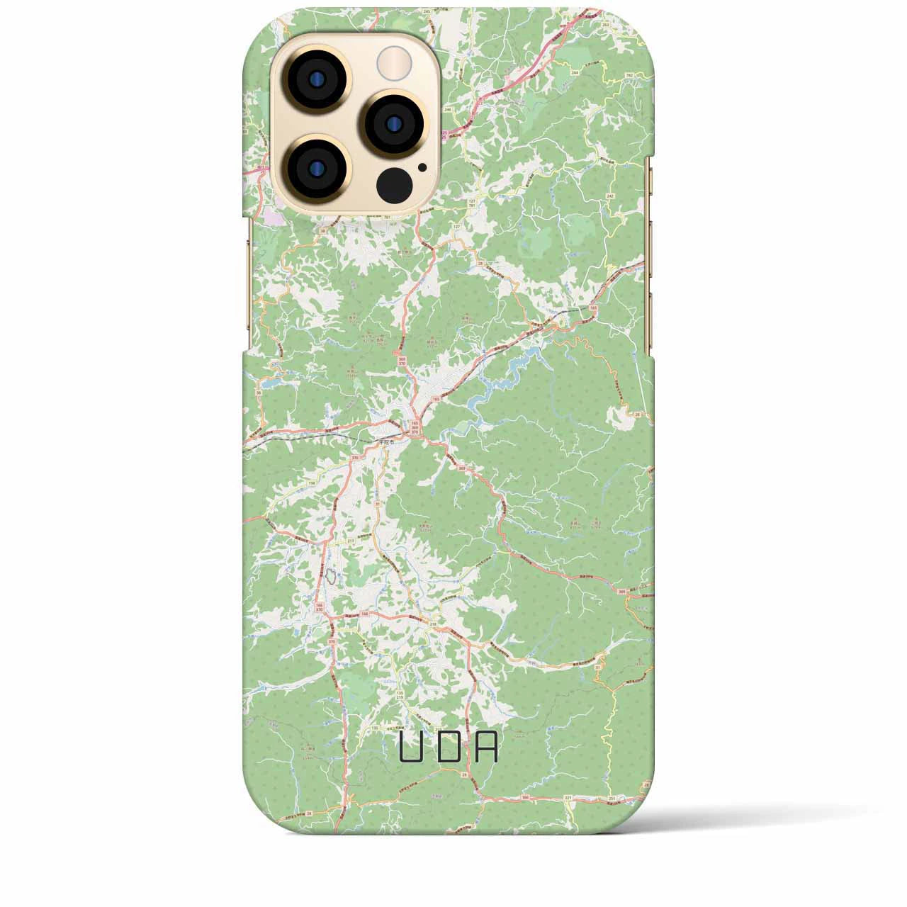 【宇陀(奈良県)】地図柄iPhoneケース(バックカバータイプ)