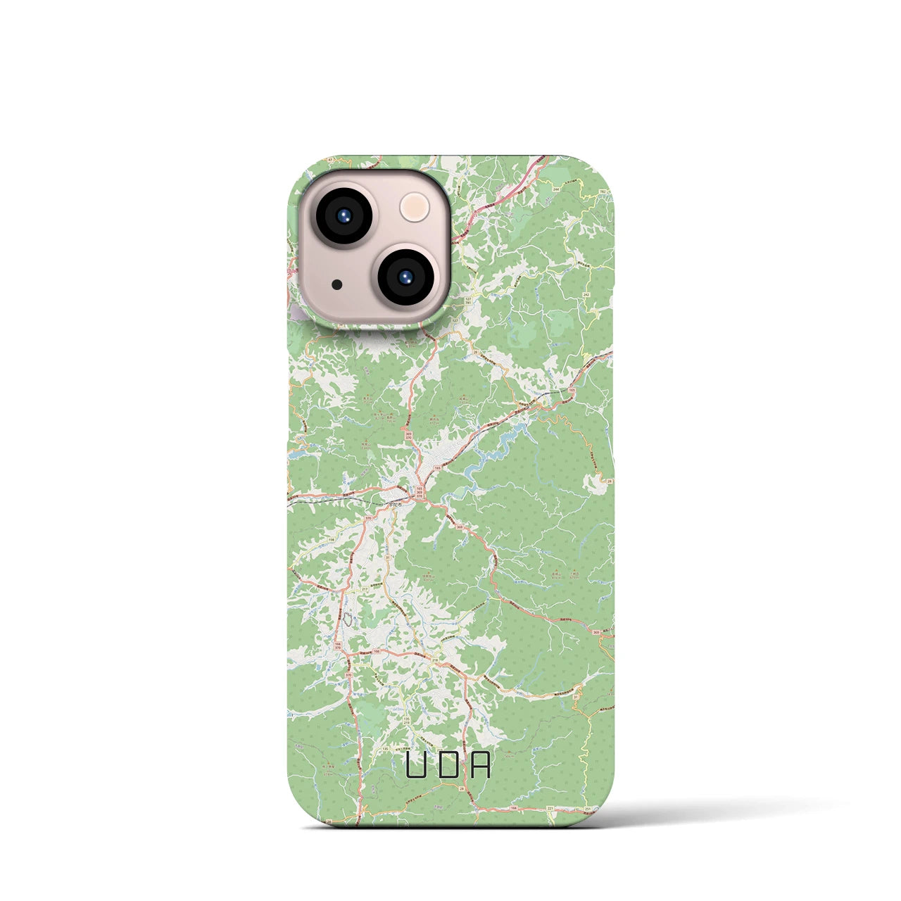 【宇陀(奈良県)】地図柄iPhoneケース(バックカバータイプ)
