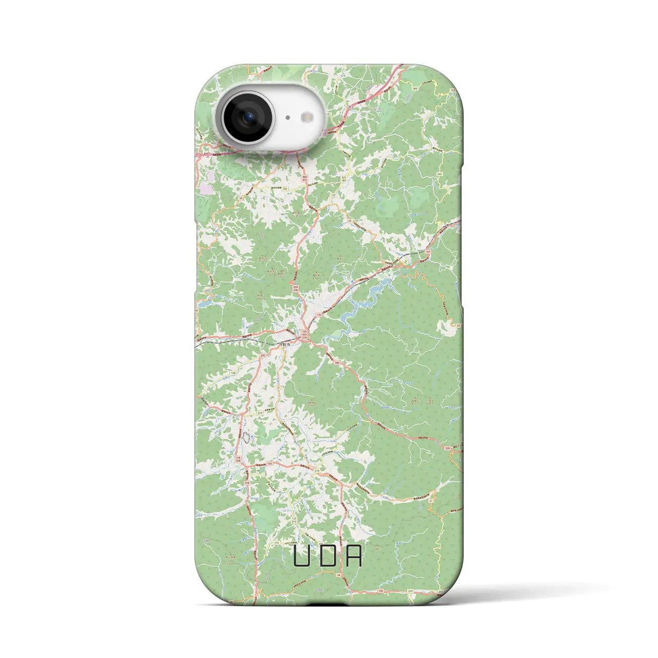 【宇陀(奈良県)】地図柄iPhoneケース(バックカバータイプ)