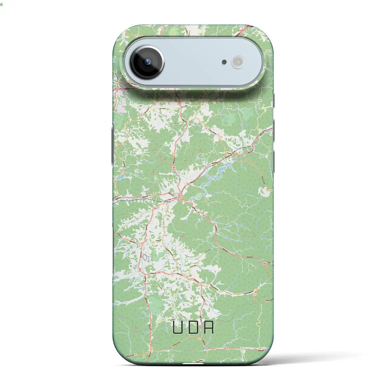 【宇陀(奈良県)】地図柄iPhoneケース(バックカバータイプ)