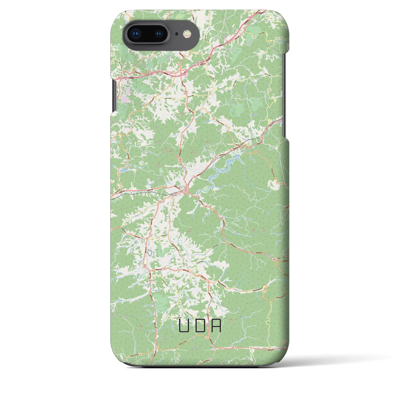 【宇陀(奈良県)】地図柄iPhoneケース(バックカバータイプ)