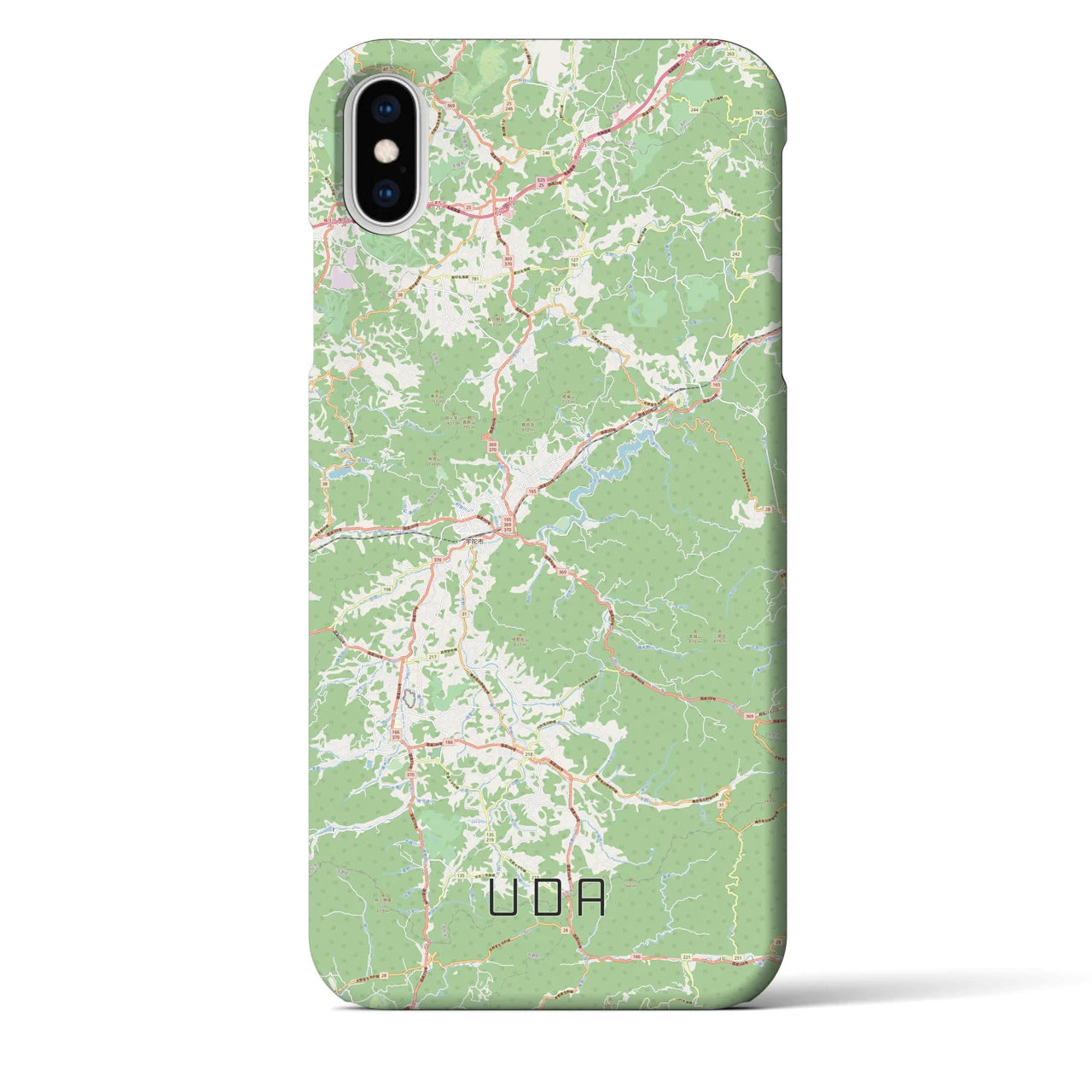 【宇陀(奈良県)】地図柄iPhoneケース(バックカバータイプ)