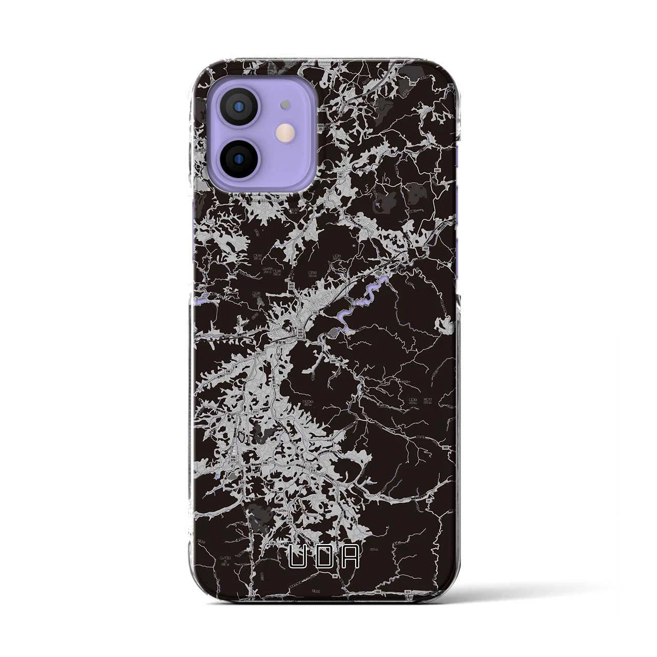 【宇陀(奈良県)】地図柄iPhoneケース(クリアタイプ)