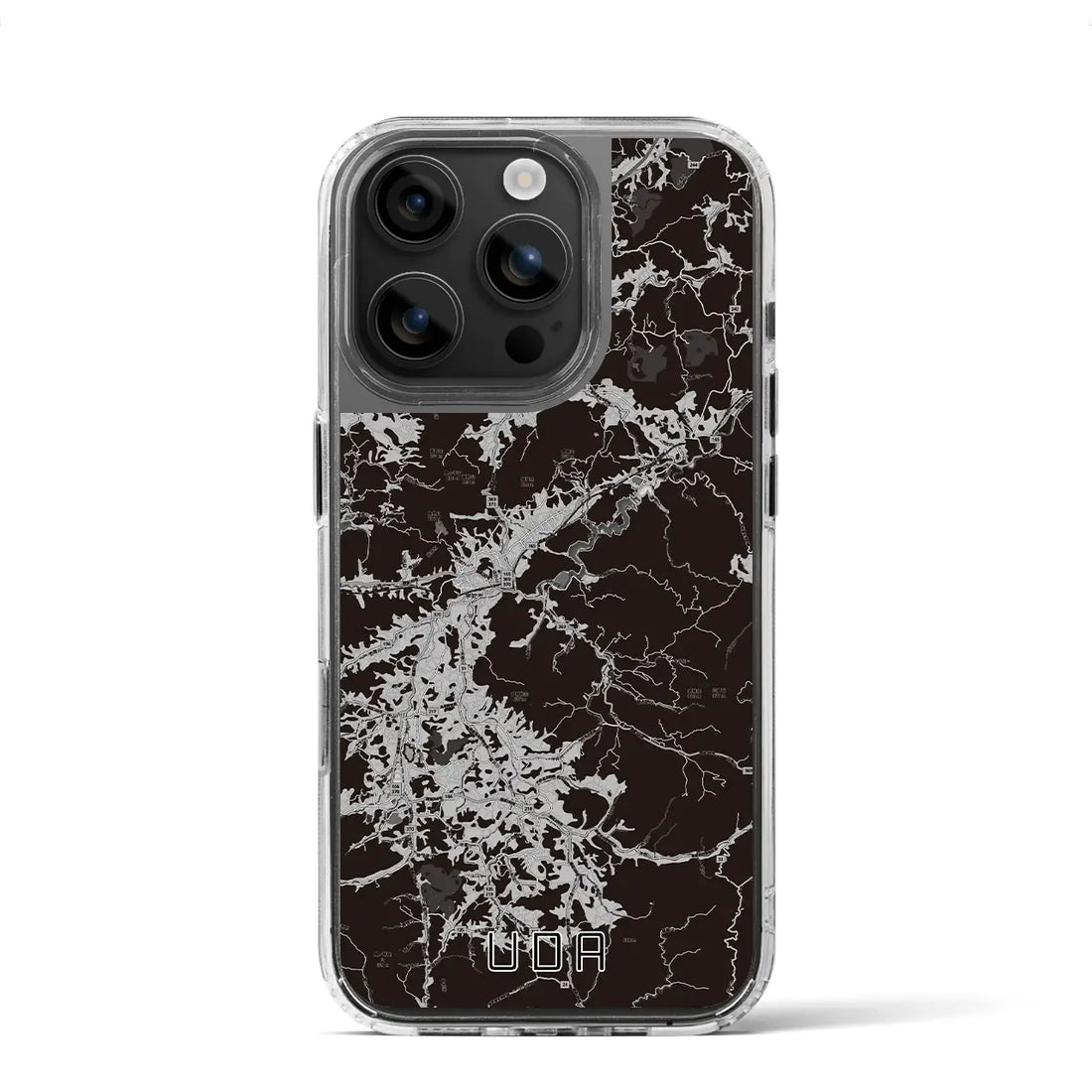 【宇陀(奈良県)】地図柄iPhoneケース(MagSafeタイプ)