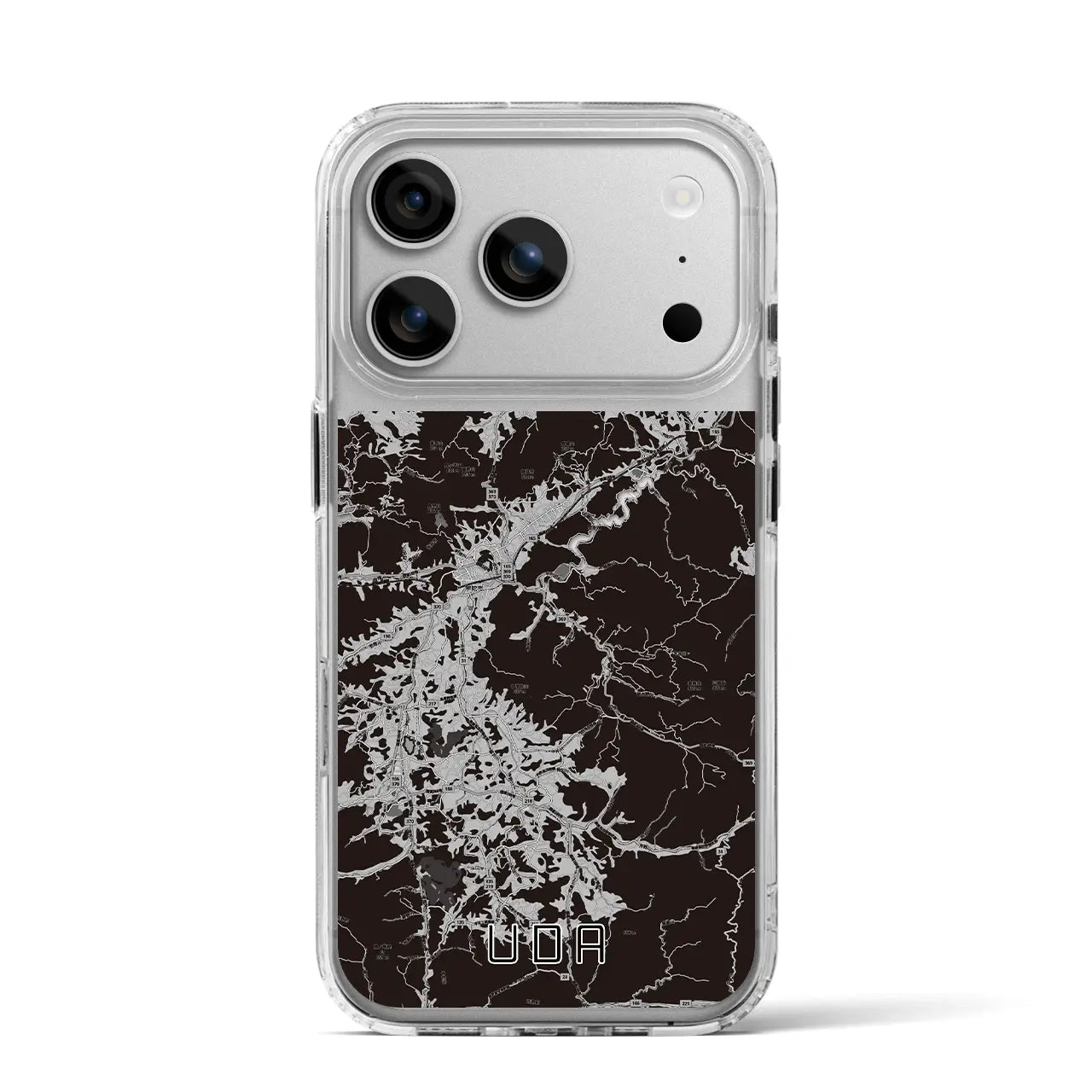 【宇陀(奈良県)】地図柄iPhoneケース(MagSafeタイプ)