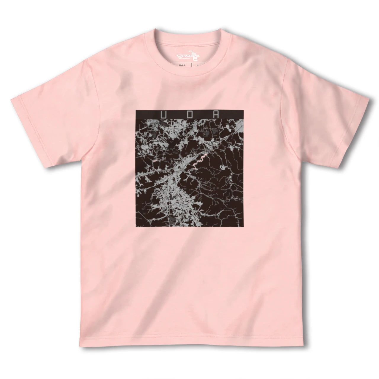 【宇陀(奈良県)】地図柄ヘビーウェイトTシャツ