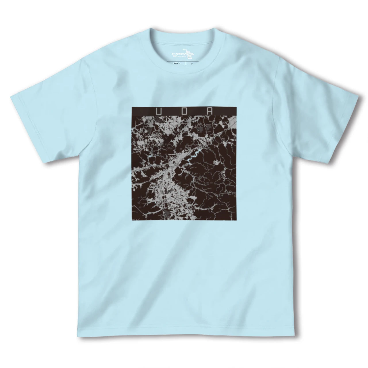 【宇陀(奈良県)】地図柄ヘビーウェイトTシャツ