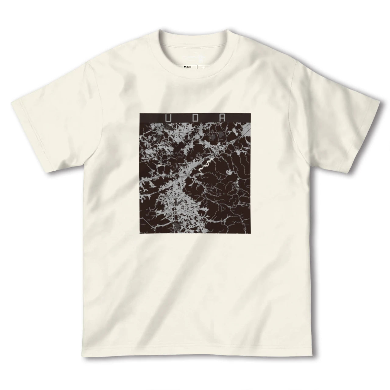 【宇陀(奈良県)】地図柄ヘビーウェイトTシャツ