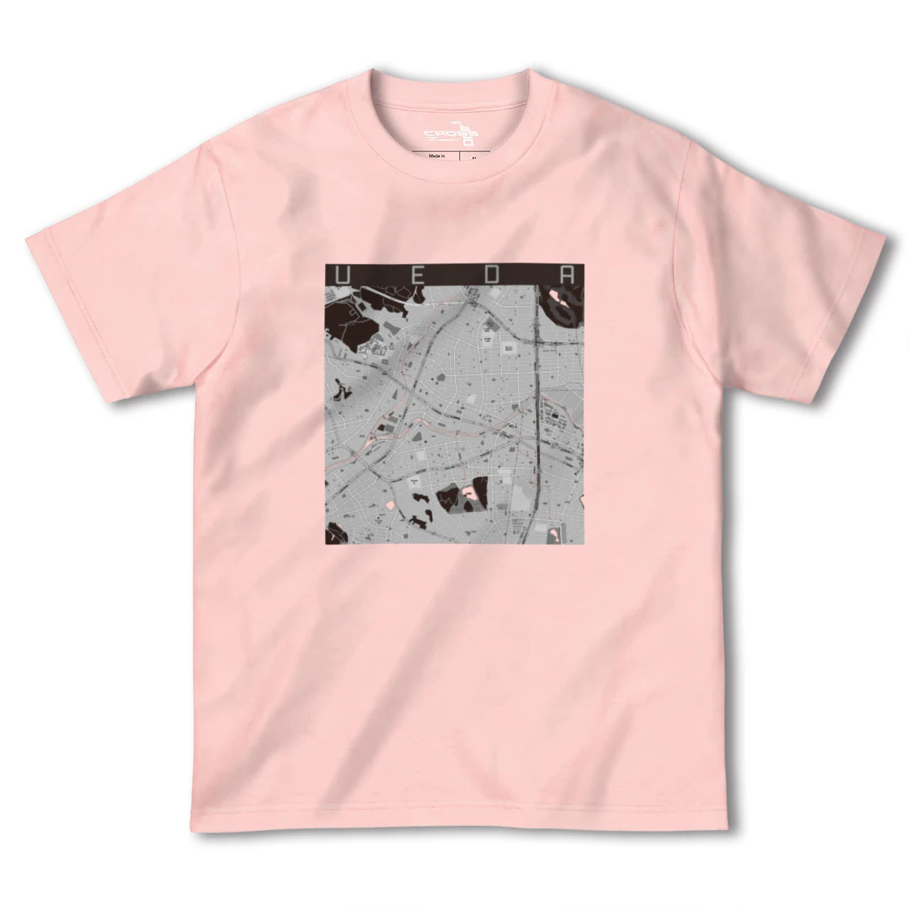 【植田(愛知県)】地図柄ヘビーウェイトTシャツ