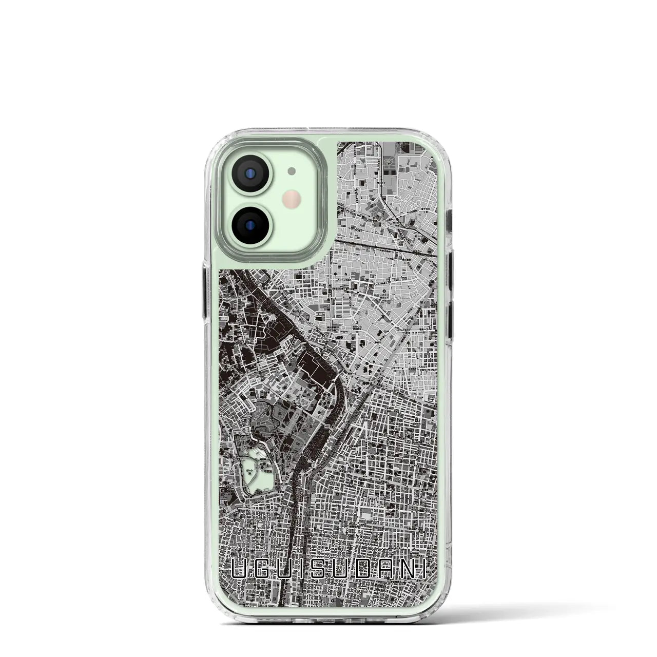 【鶯谷(東京都)】地図柄iPhoneケース(MagSafeタイプ)