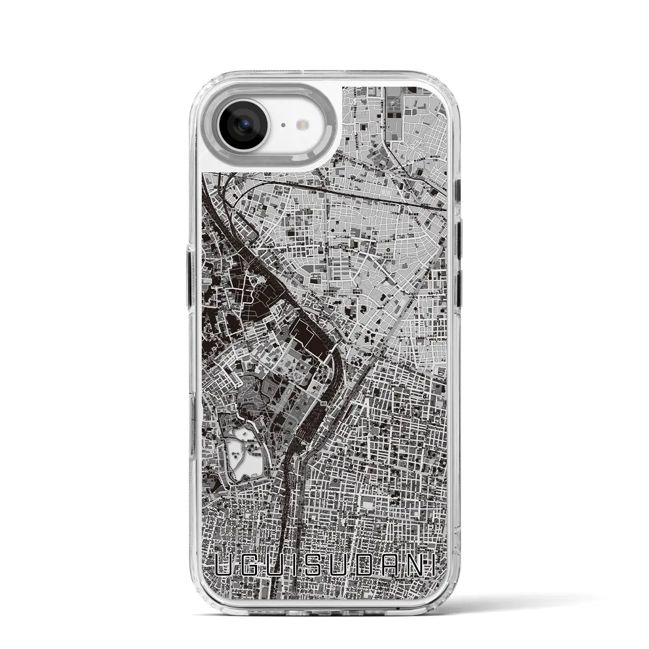 【鶯谷(東京都)】地図柄iPhoneケース(MagSafeタイプ)