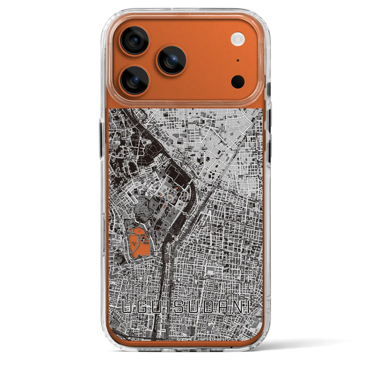 【鶯谷(東京都)】地図柄iPhoneケース(MagSafeタイプ)