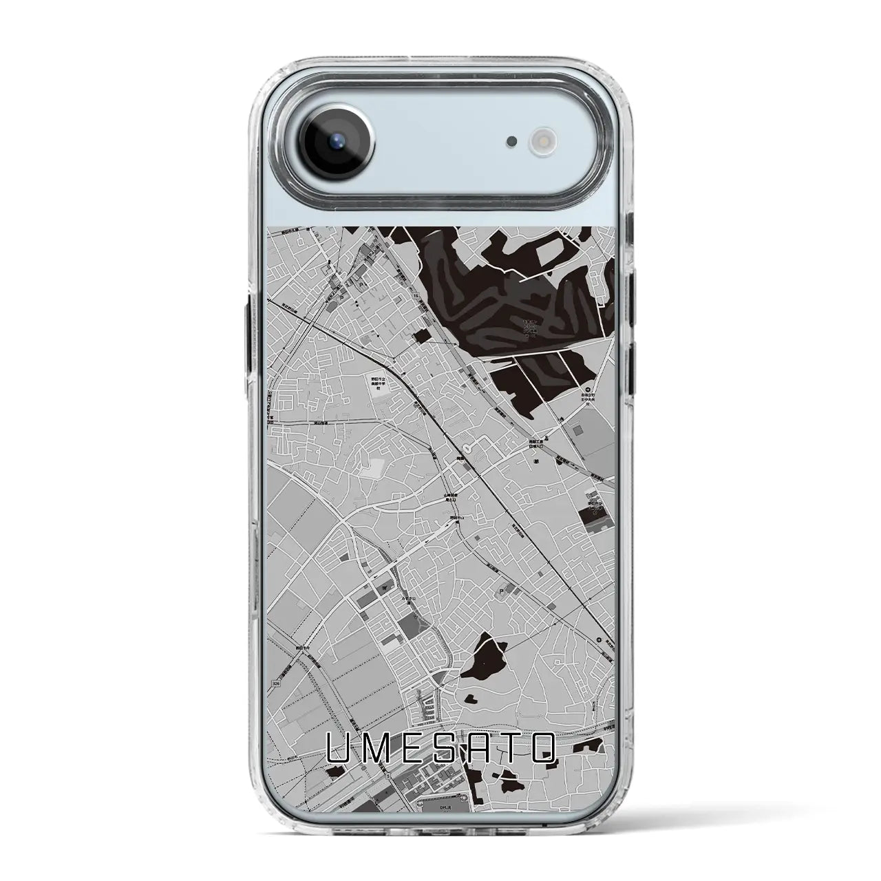 【梅郷(千葉県)】地図柄iPhoneケース(MagSafeタイプ)