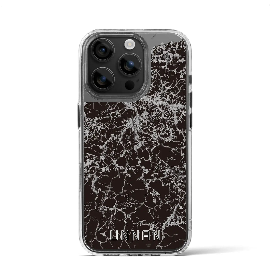 【雲南(島根県)】地図柄iPhoneケース(MagSafeタイプ)