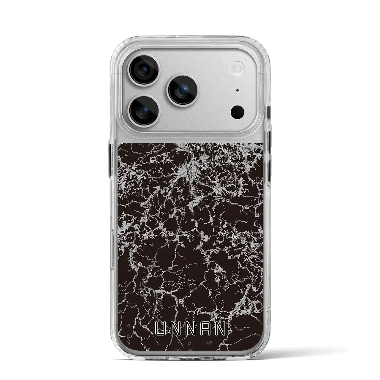 【雲南(島根県)】地図柄iPhoneケース(MagSafeタイプ)