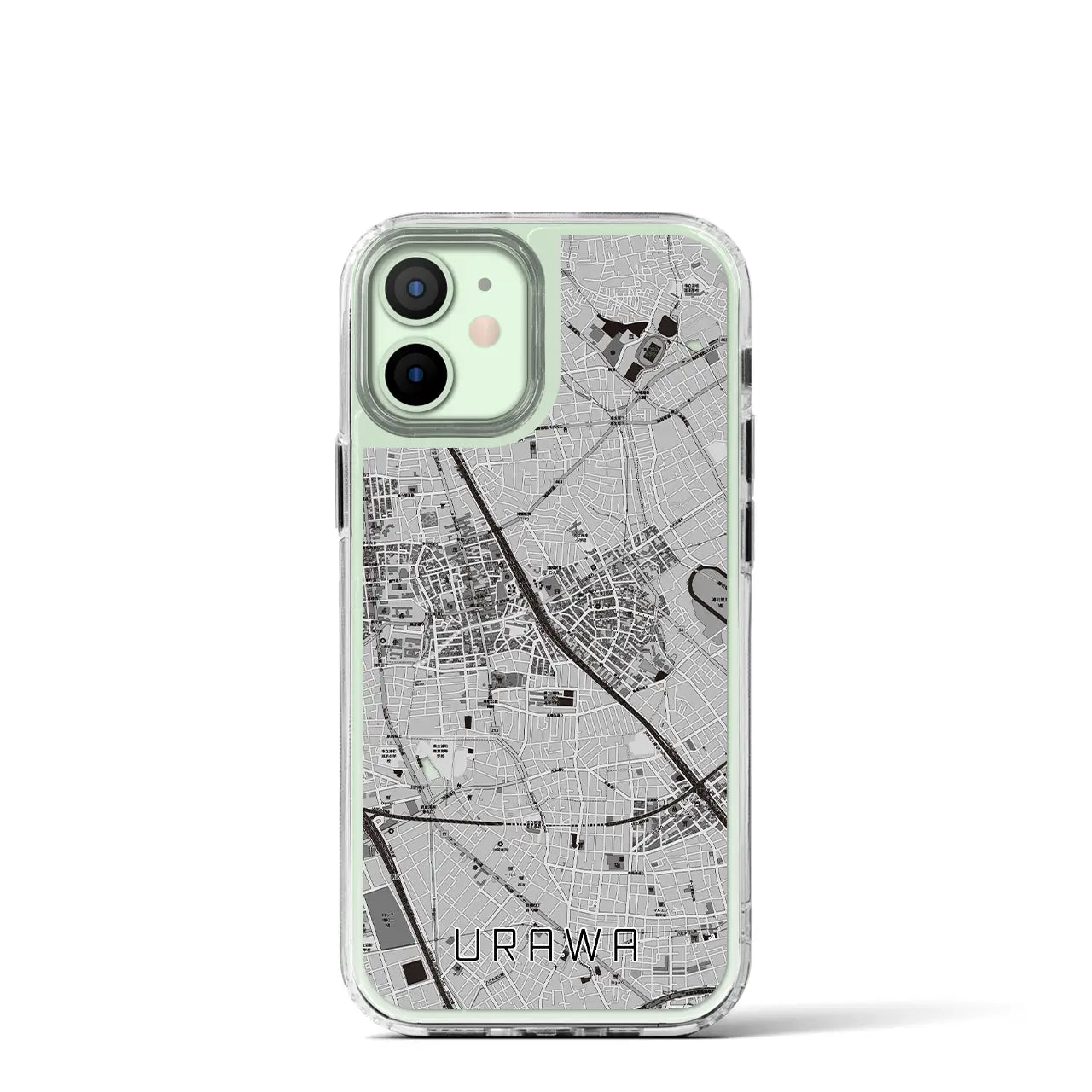 【浦和(埼玉県)】地図柄iPhoneケース(MagSafeタイプ)