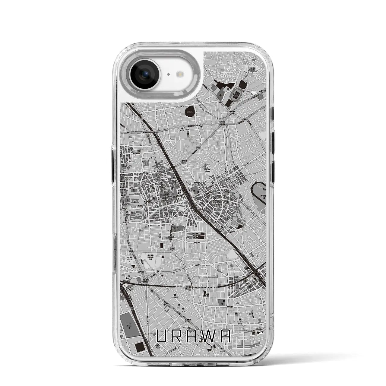 【浦和(埼玉県)】地図柄iPhoneケース(MagSafeタイプ)