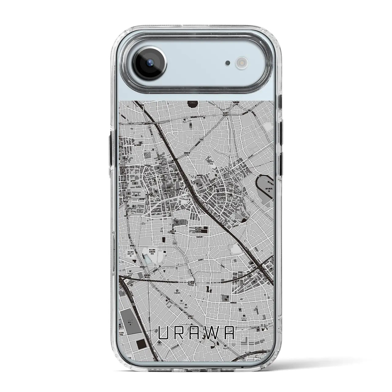 【浦和(埼玉県)】地図柄iPhoneケース(MagSafeタイプ)