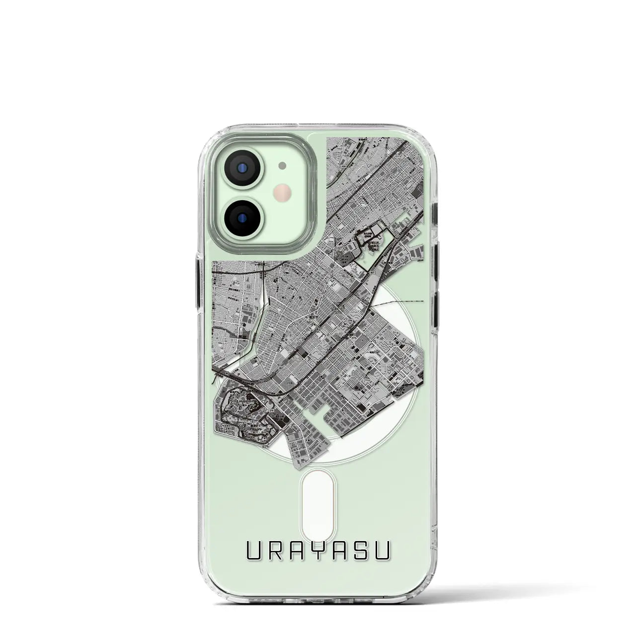 【浦安2(千葉県)】地図柄iPhoneケース(MagSafeタイプ)