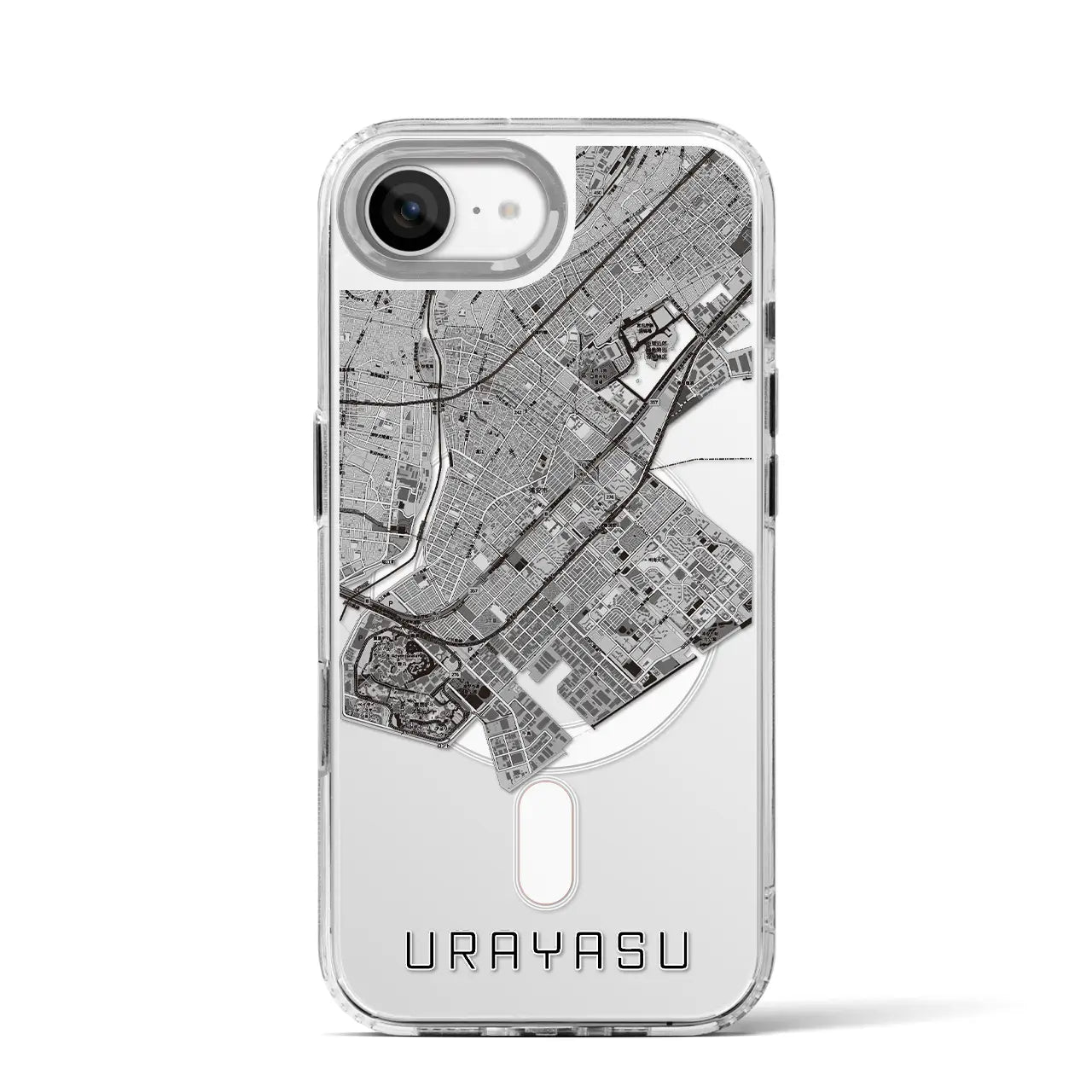 【浦安2(千葉県)】地図柄iPhoneケース(MagSafeタイプ)