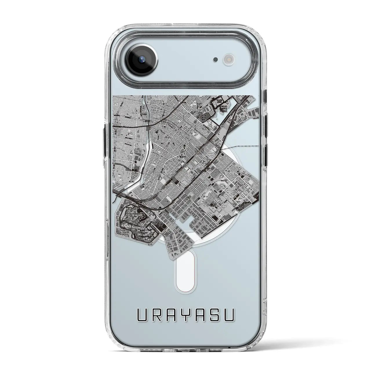 【浦安2(千葉県)】地図柄iPhoneケース(MagSafeタイプ)