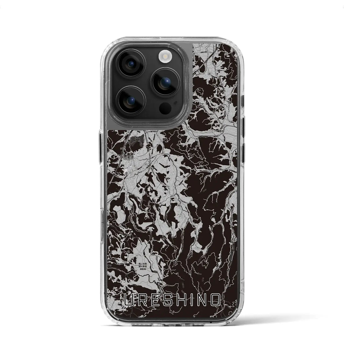 【嬉野(佐賀県)】地図柄iPhoneケース(MagSafeタイプ)