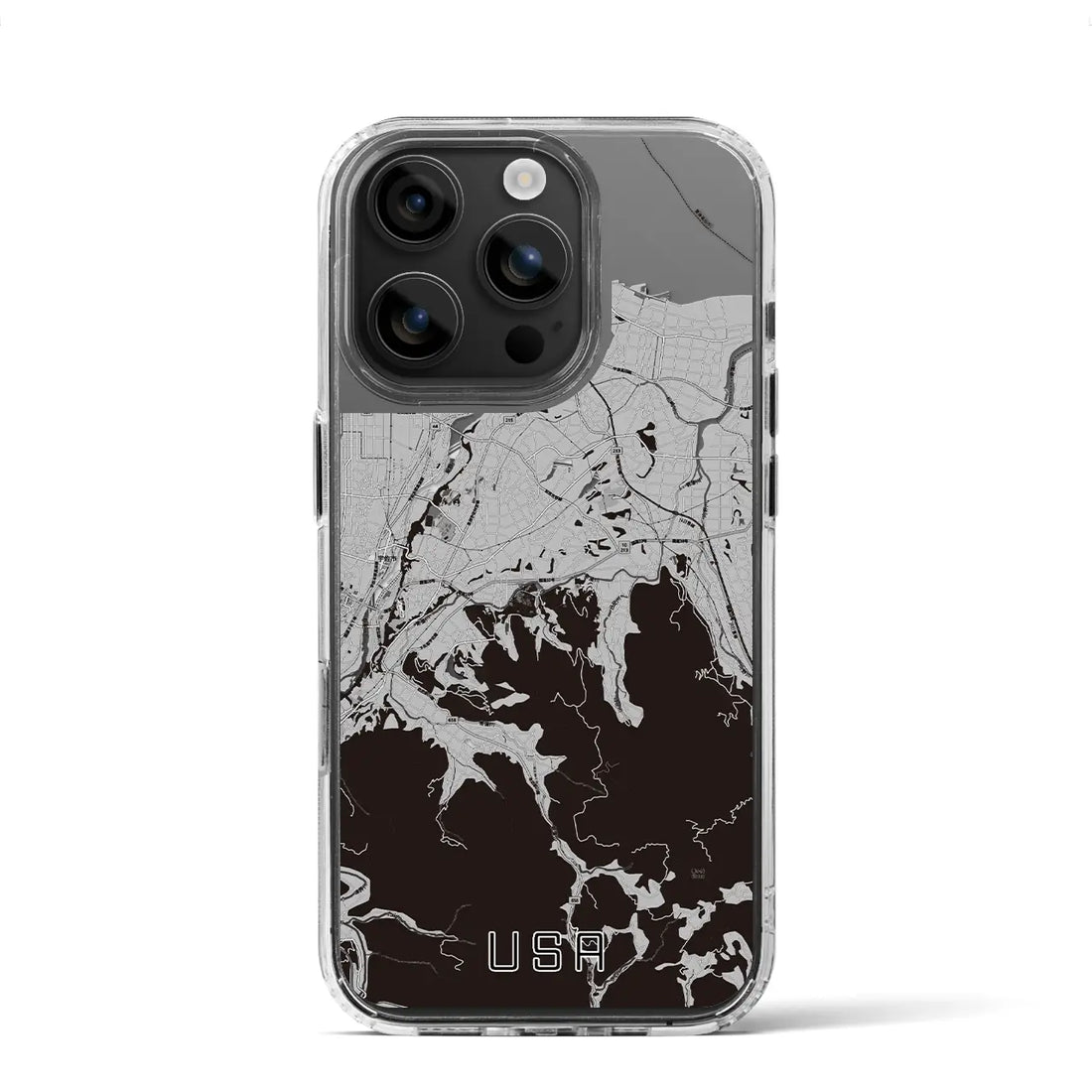 【宇佐(大分県)】地図柄iPhoneケース(MagSafeタイプ)