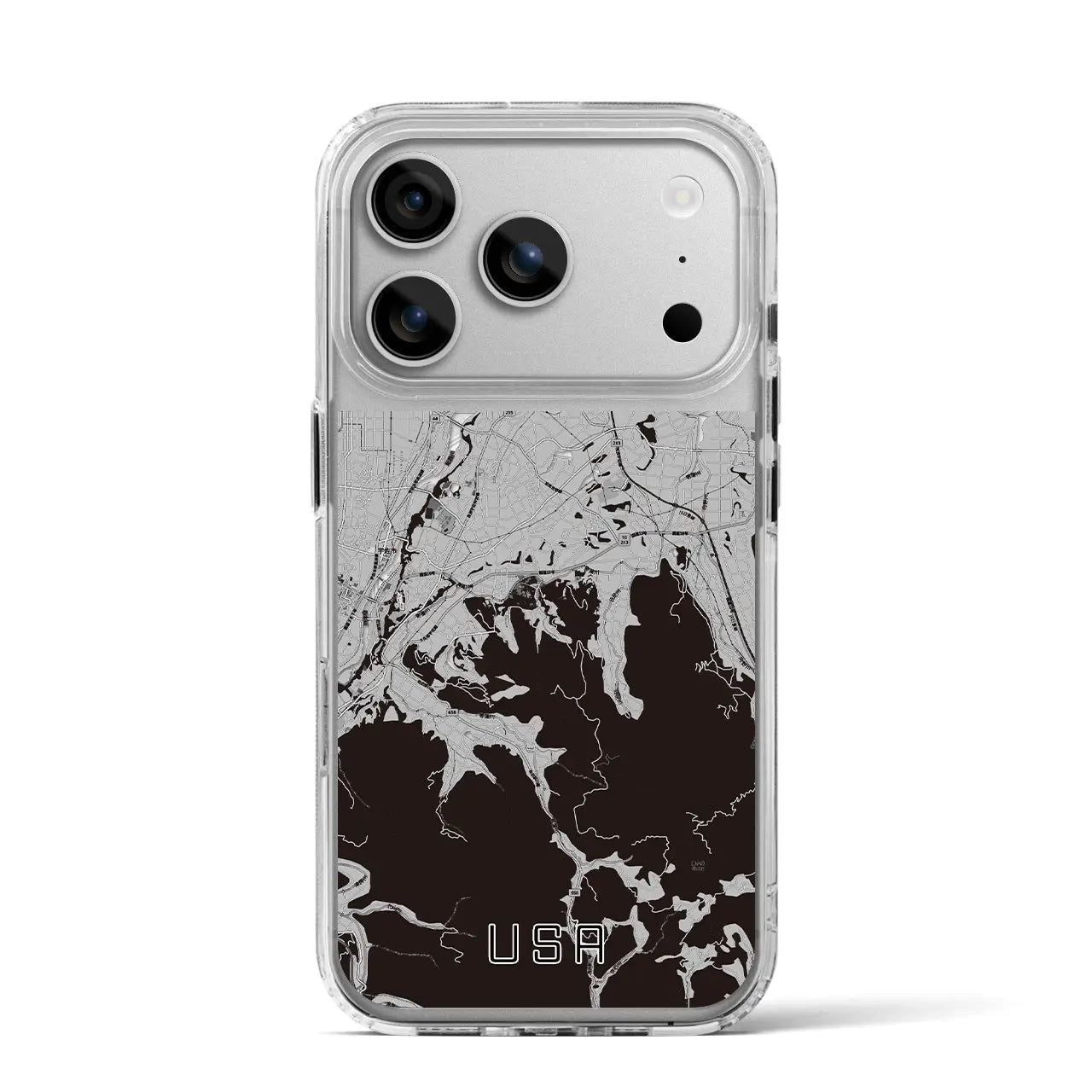 【宇佐(大分県)】地図柄iPhoneケース(MagSafeタイプ)