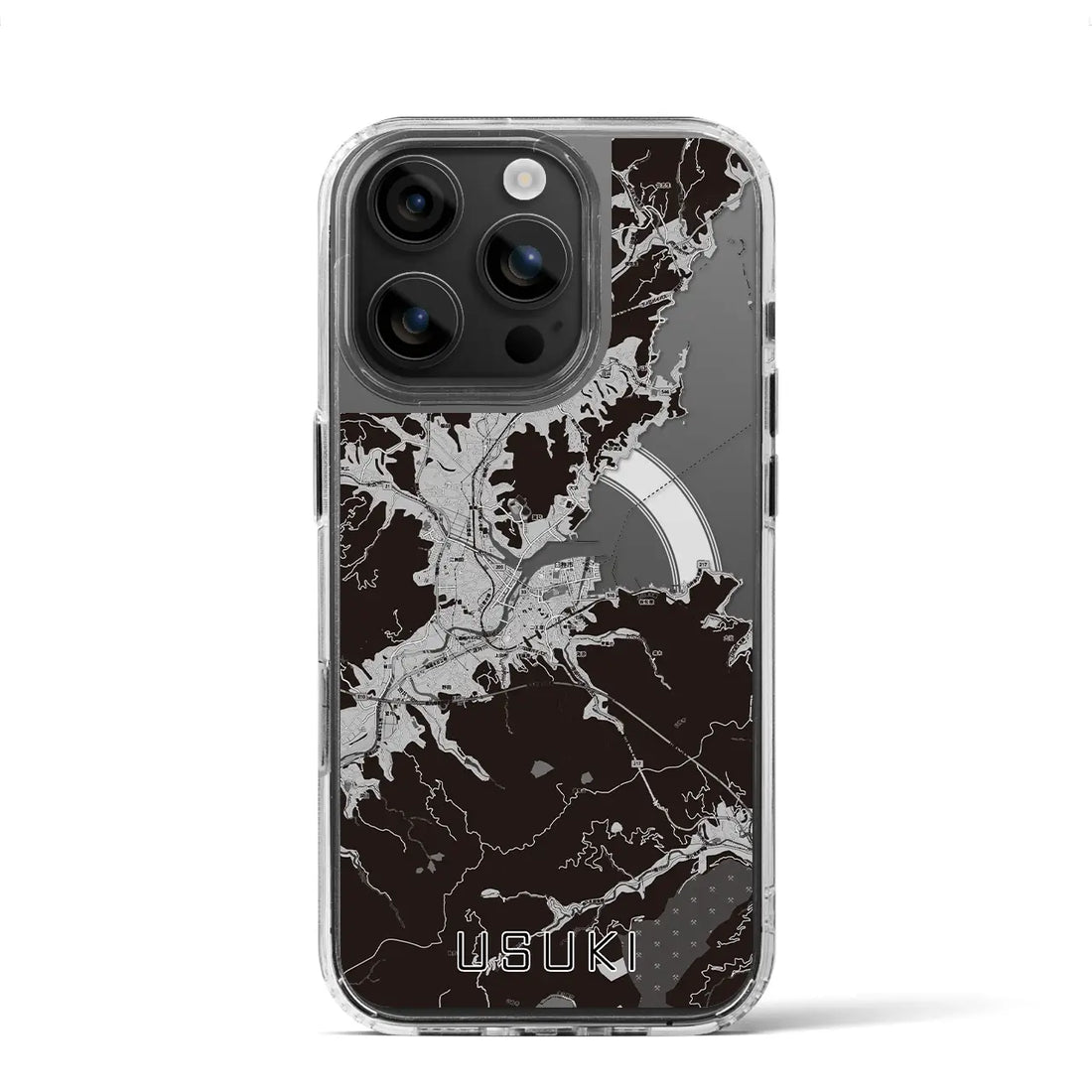 【臼杵(大分県)】地図柄iPhoneケース(MagSafeタイプ)