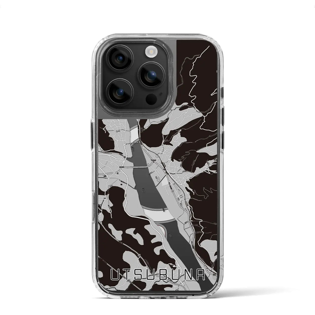 【内船(山梨県)】地図柄iPhoneケース(MagSafeタイプ)