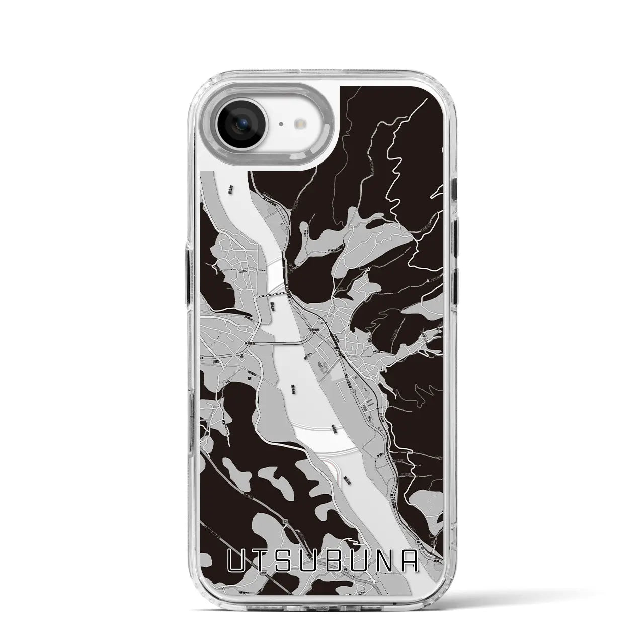 【内船(山梨県)】地図柄iPhoneケース(MagSafeタイプ)