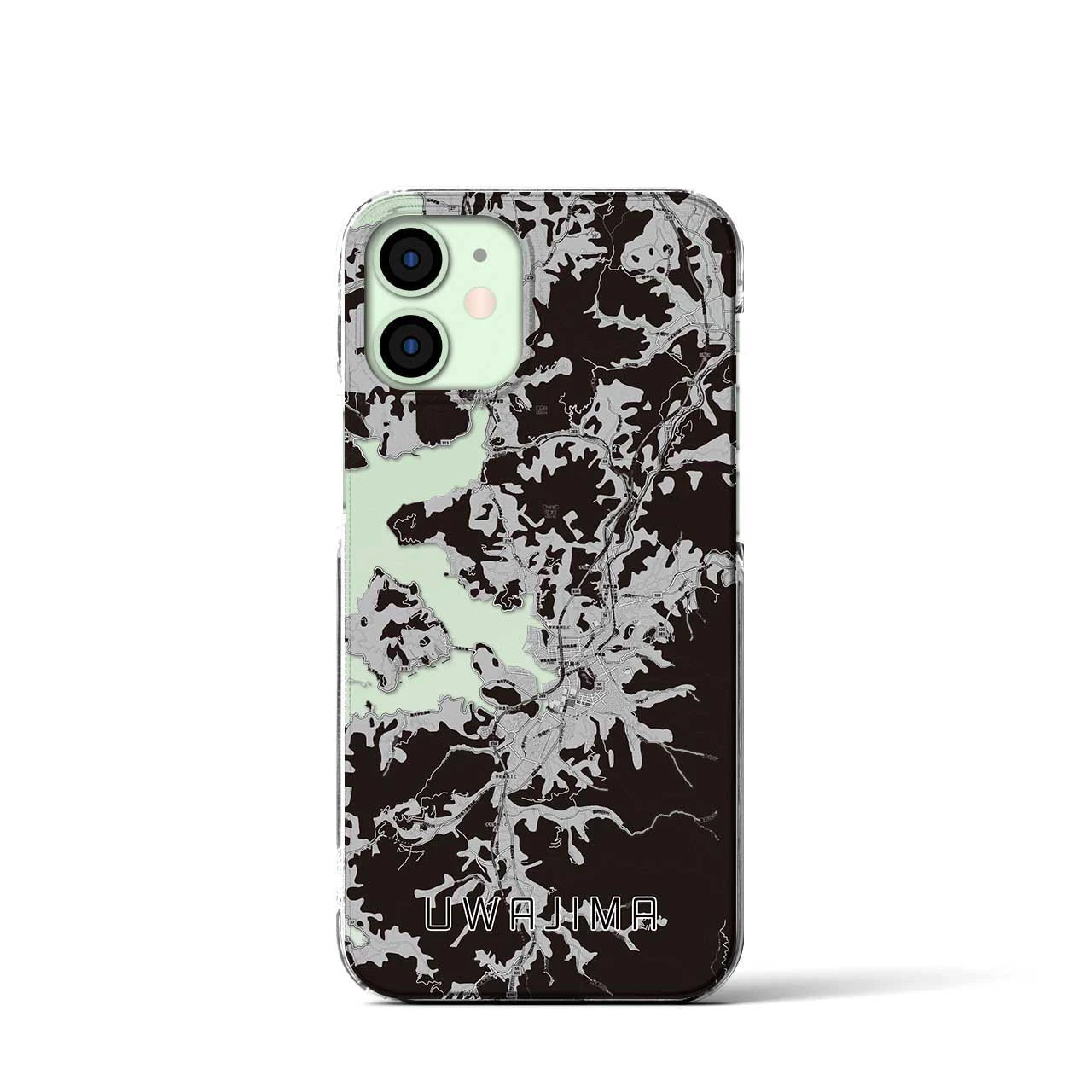 【宇和島(愛媛県)】地図柄iPhoneケース(クリアタイプ)