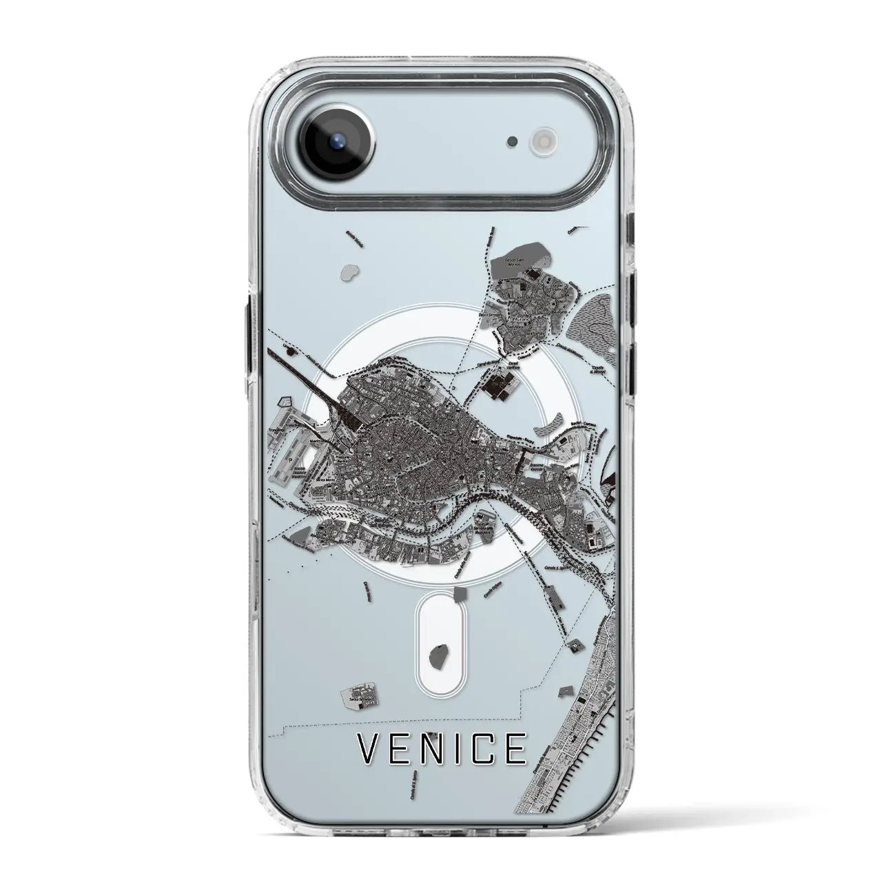 【ヴェネツィア2(イタリア)】地図柄iPhoneケース(MagSafeタイプ)