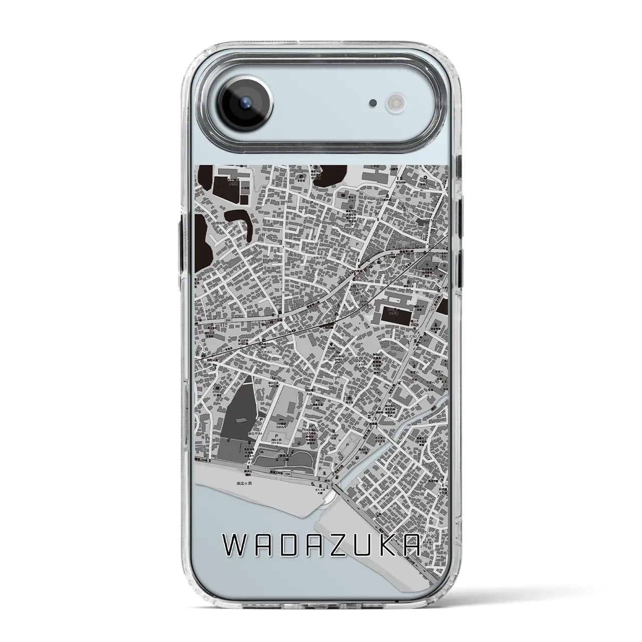 【和田塚(神奈川県)】地図柄iPhoneケース(MagSafeタイプ)