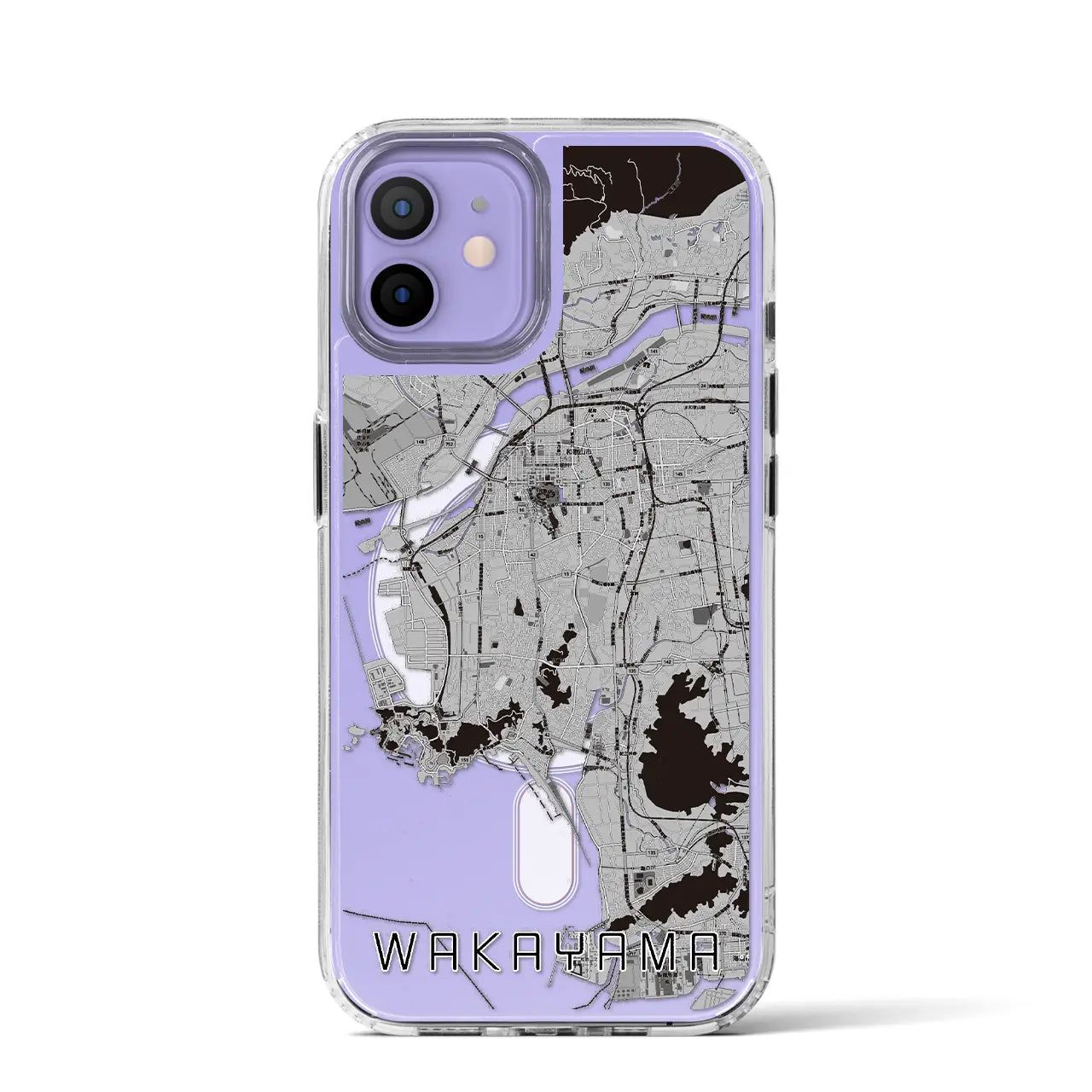 【和歌山(和歌山県)】地図柄iPhoneケース(MagSafeタイプ)