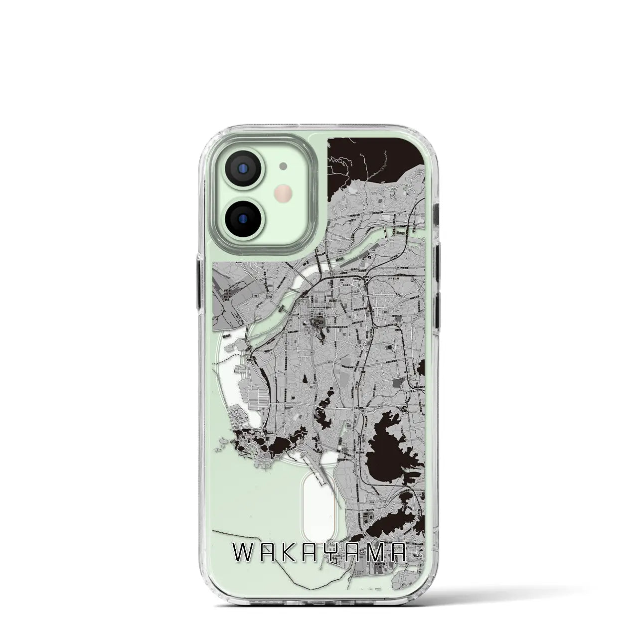 【和歌山(和歌山県)】地図柄iPhoneケース(MagSafeタイプ)