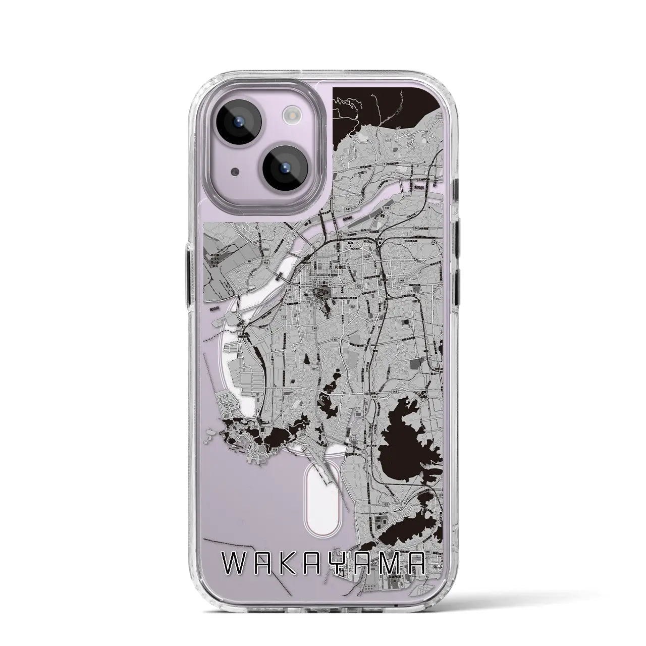 【和歌山(和歌山県)】地図柄iPhoneケース(MagSafeタイプ)