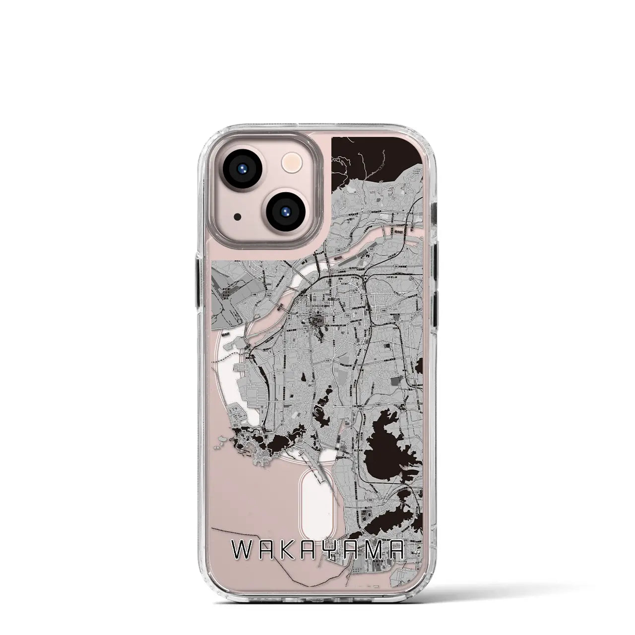 【和歌山(和歌山県)】地図柄iPhoneケース(MagSafeタイプ)