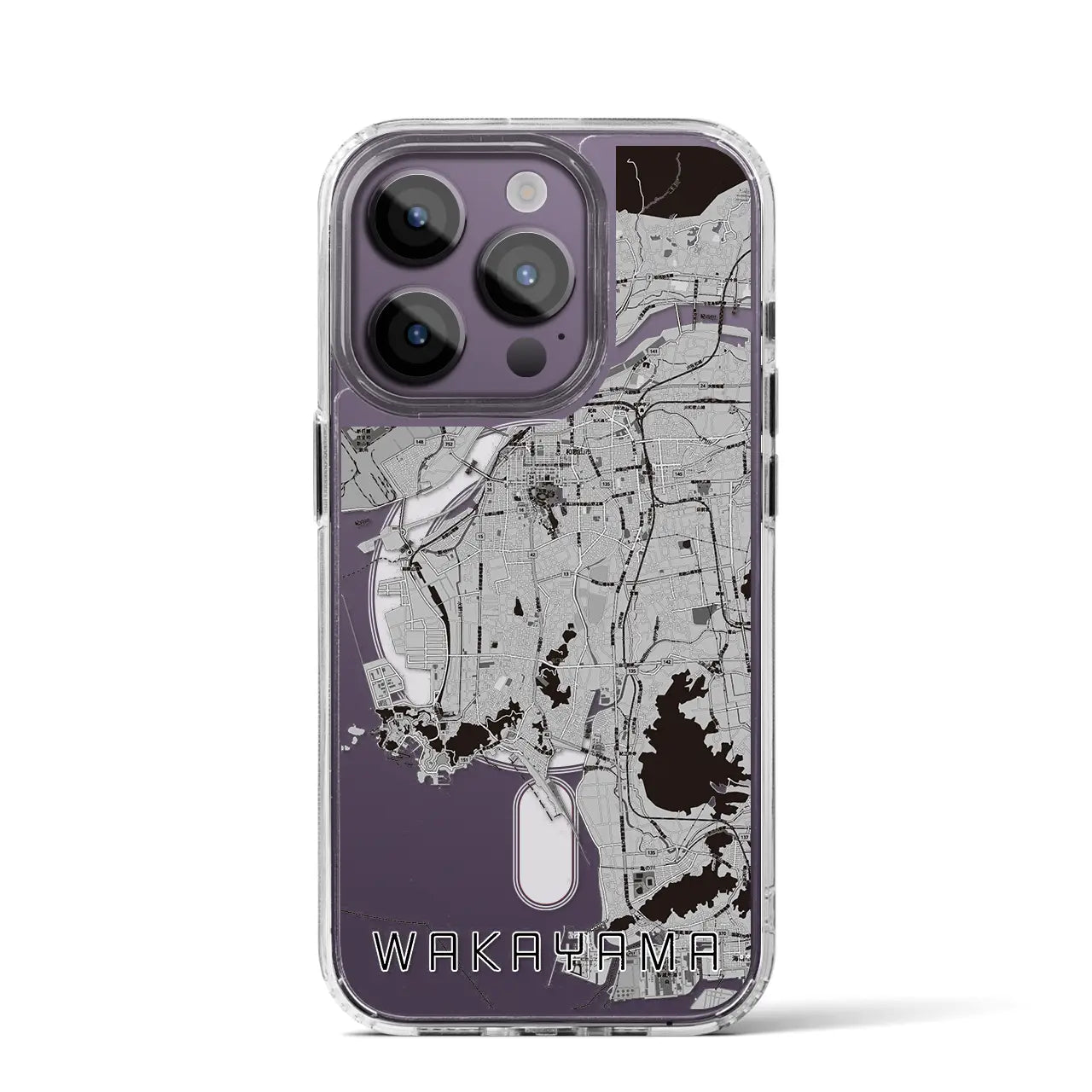 【和歌山(和歌山県)】地図柄iPhoneケース(MagSafeタイプ)