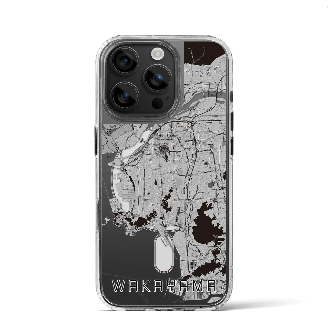 【和歌山(和歌山県)】地図柄iPhoneケース(MagSafeタイプ)