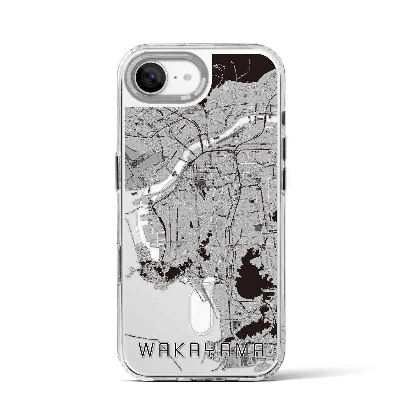 【和歌山(和歌山県)】地図柄iPhoneケース(MagSafeタイプ)