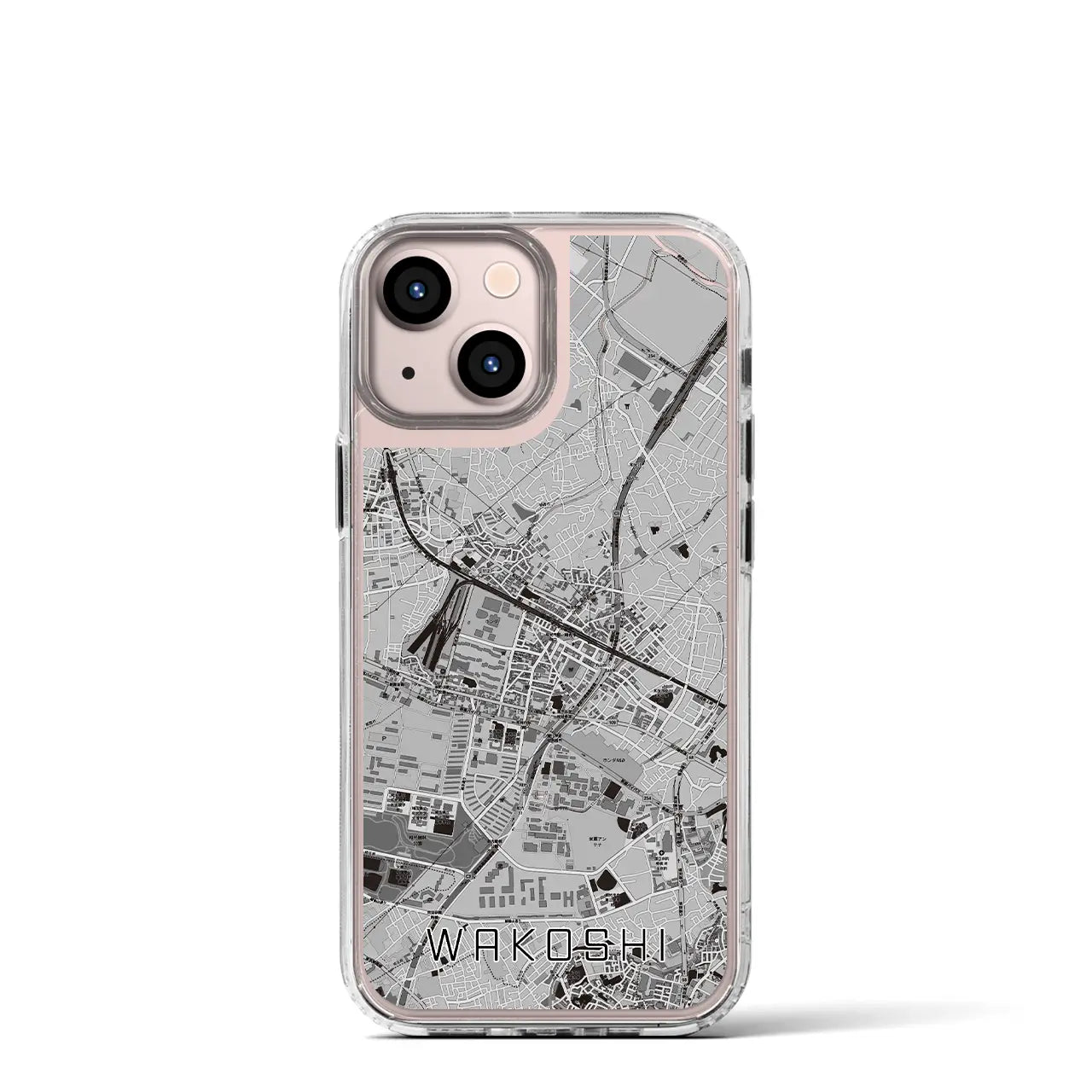 【和光市(埼玉県)】地図柄iPhoneケース(MagSafeタイプ)