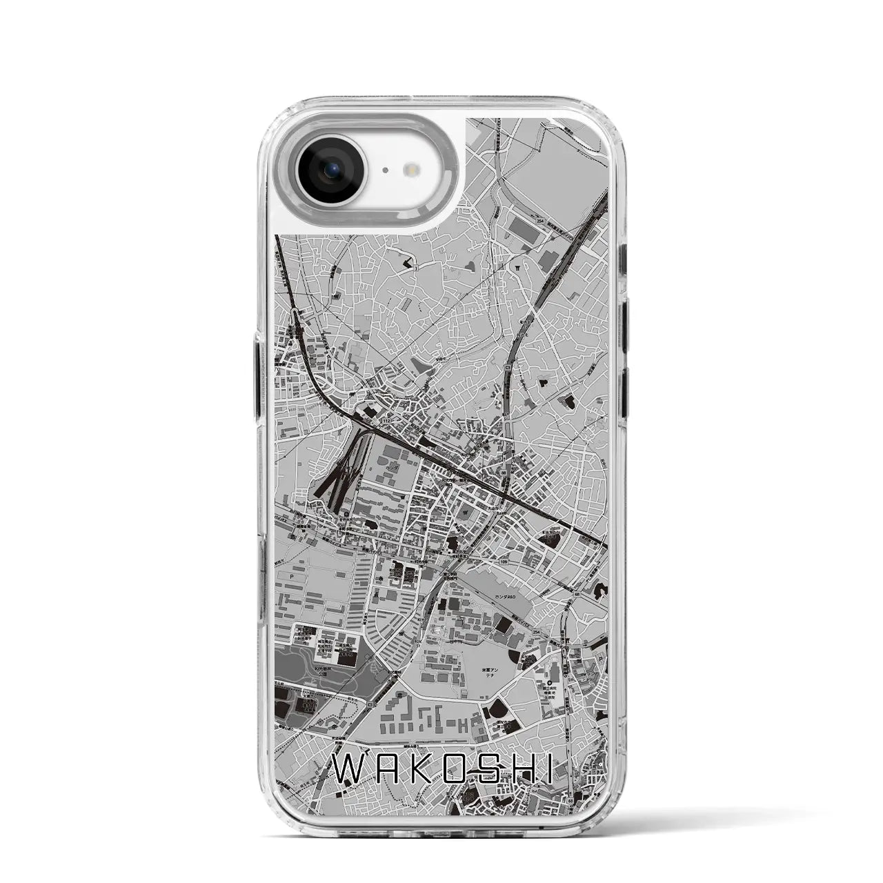 【和光市(埼玉県)】地図柄iPhoneケース(MagSafeタイプ)