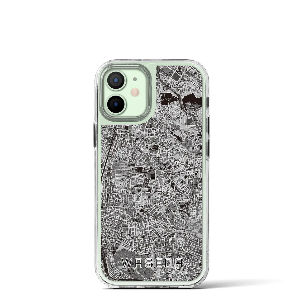 【早稲田2(東京都)】地図柄iPhoneケース(MagSafeタイプ)